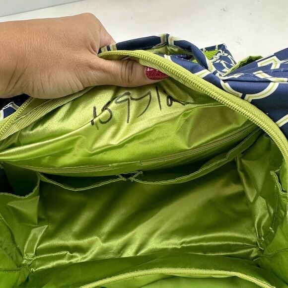 JU JU BE BFF Diaper Bag ROYAL ENVY Back Pack Shoulder Strap Diaper Changer Green - Picture 6 of 8